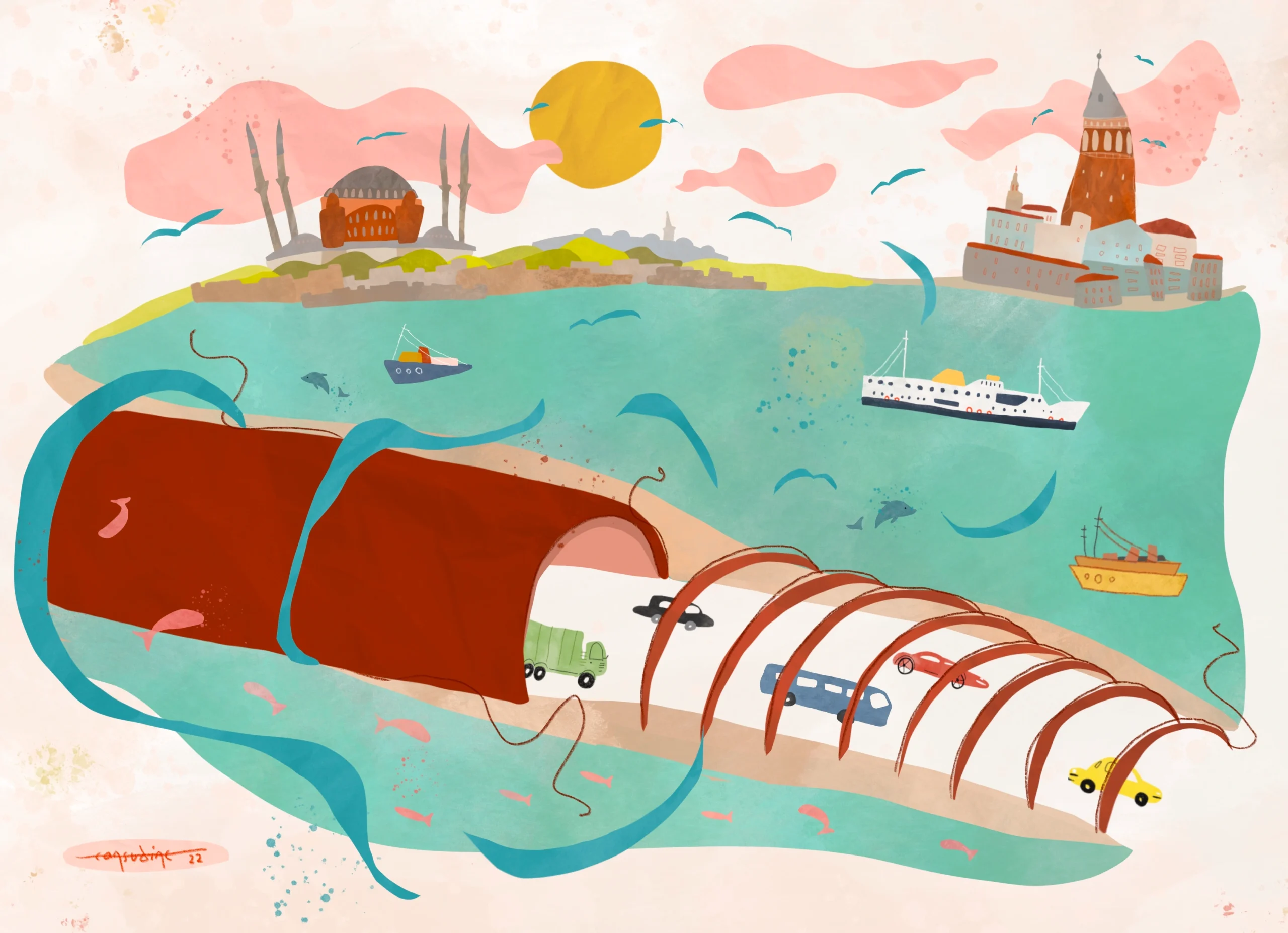 cansu-dinc-isbirligi-collabrations-avrasya-tuneli